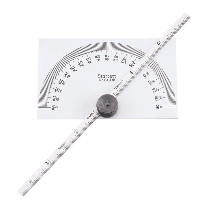 Starrett Protractor & Depth Gauge