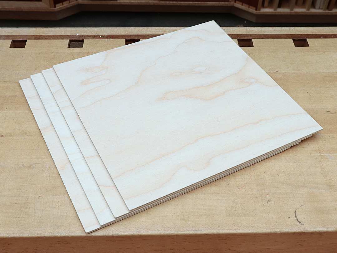 Baltic Birch Plywood Shorts Pack: 1/8 inch thick