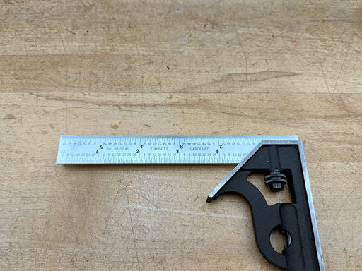 Starrett 6 inch combination Square