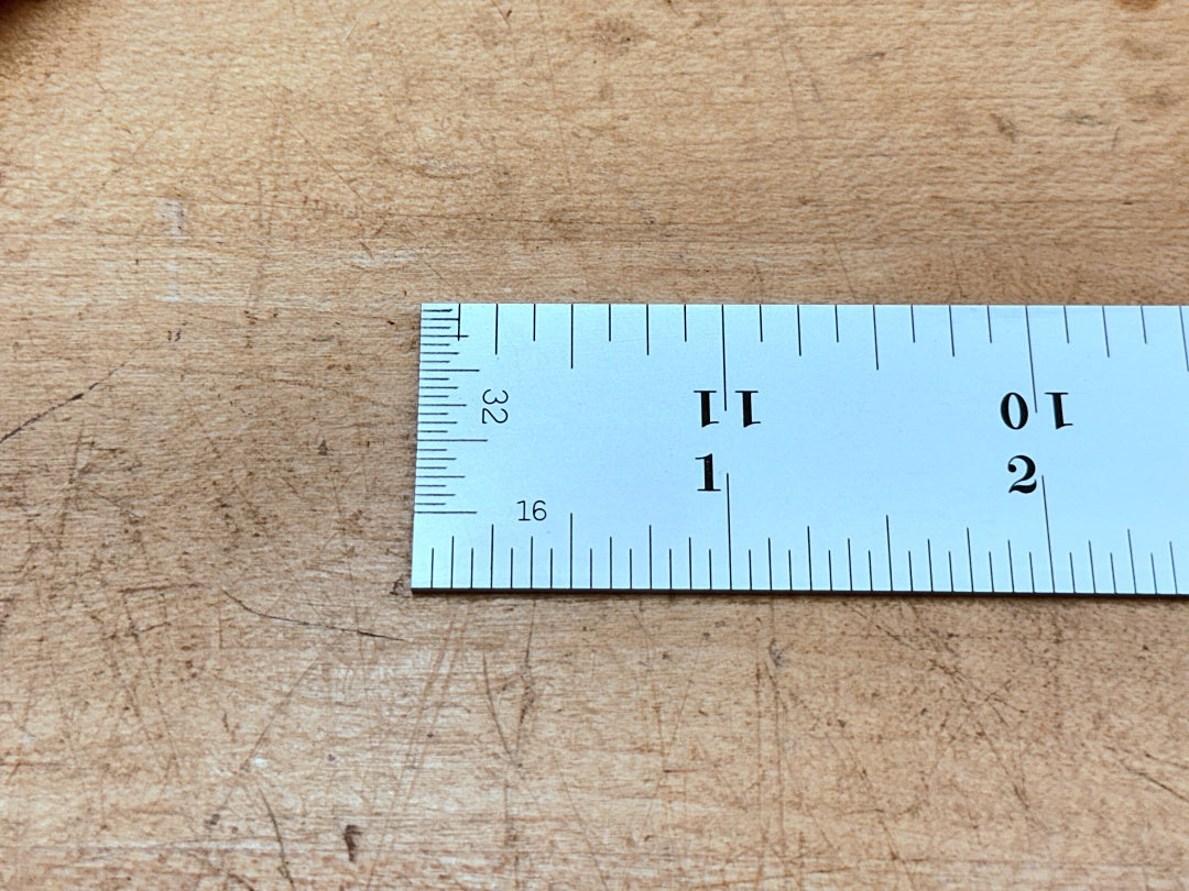 Starrett Steel Ruler: 12 inch