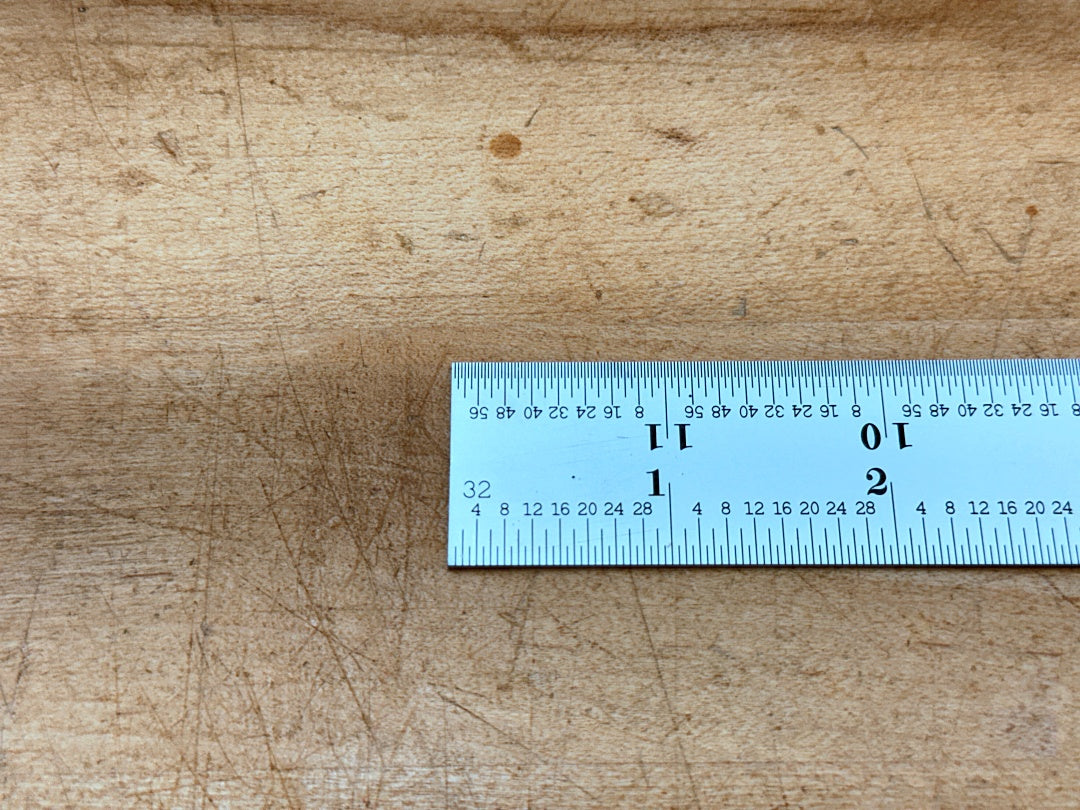 Starrett Steel Ruler: 12 inch