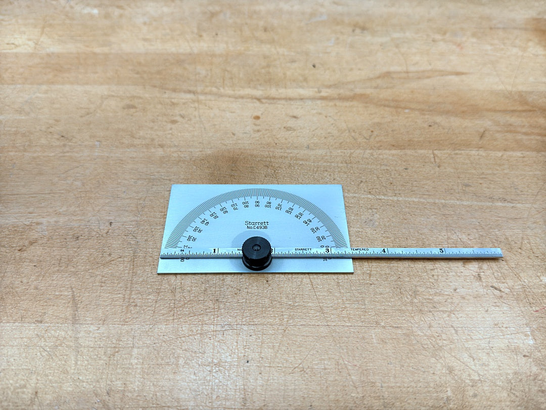 Starrett Protractor & Depth Gauge