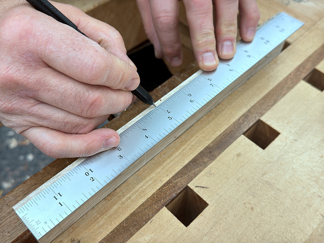 Starrett Steel Ruler: 12 inch