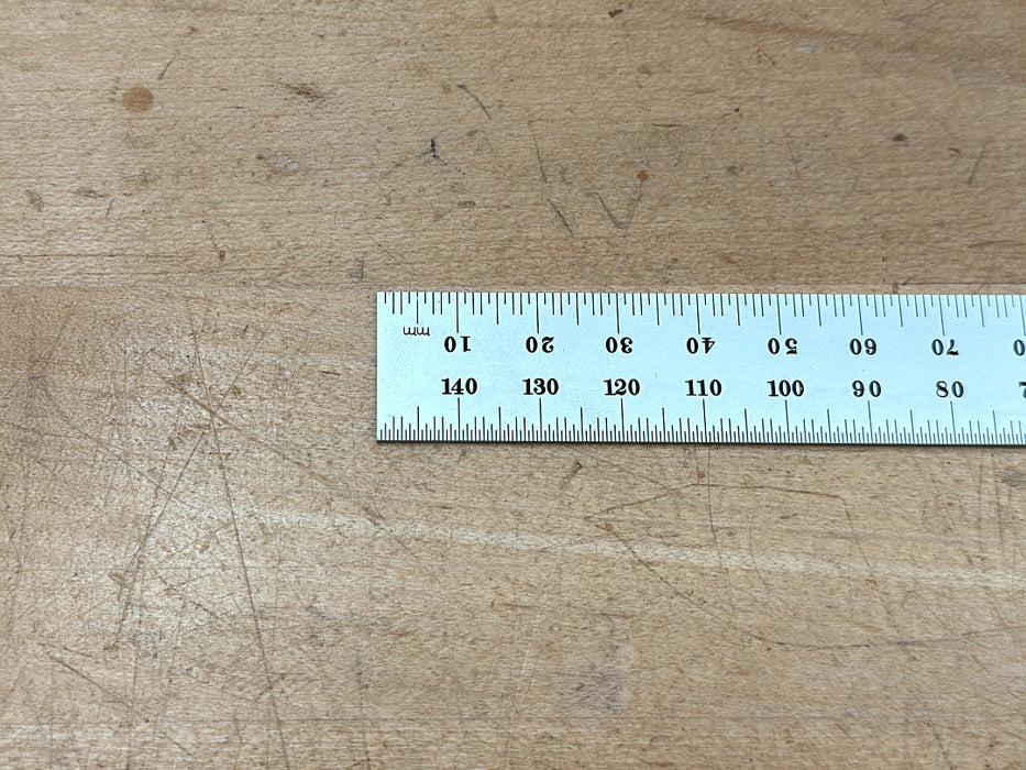 Starrett Steel Ruler: 150mm