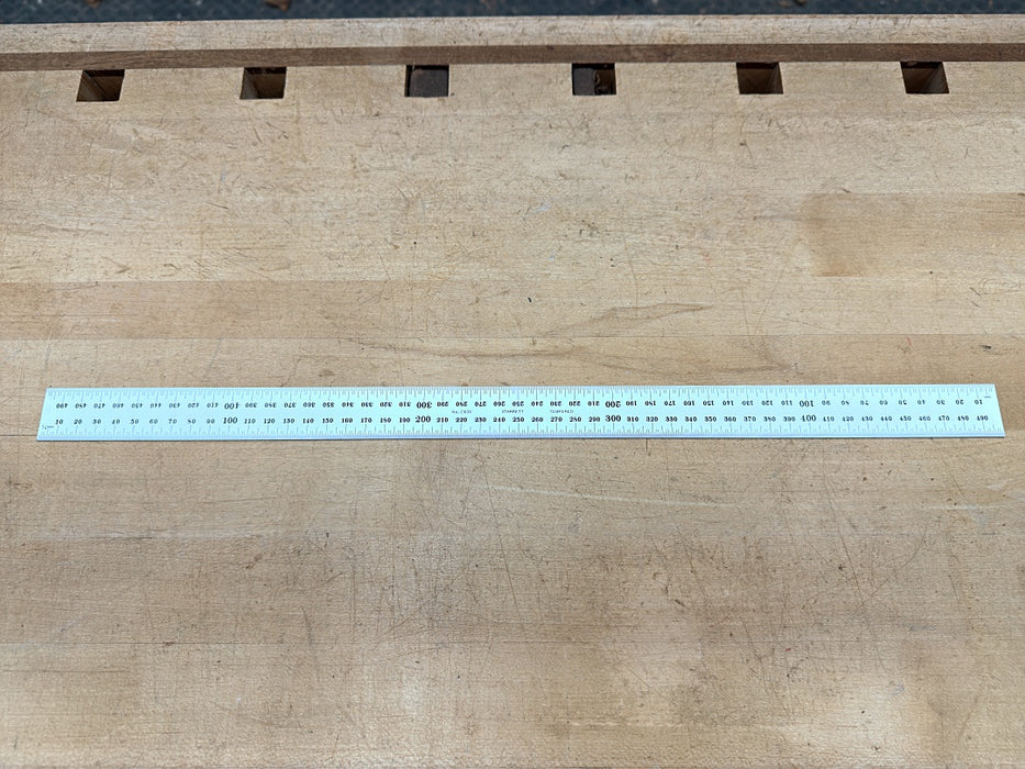 Starrett Steel Ruler: 500mm