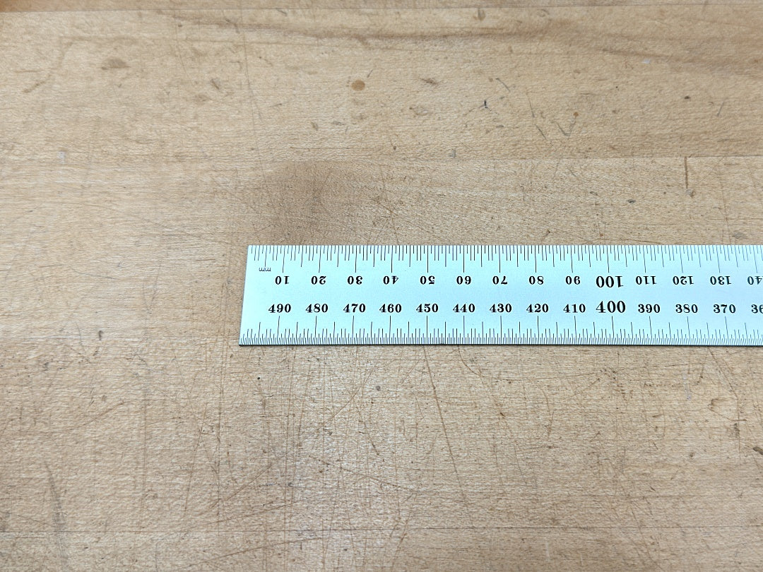 Starrett Steel Ruler: 500mm