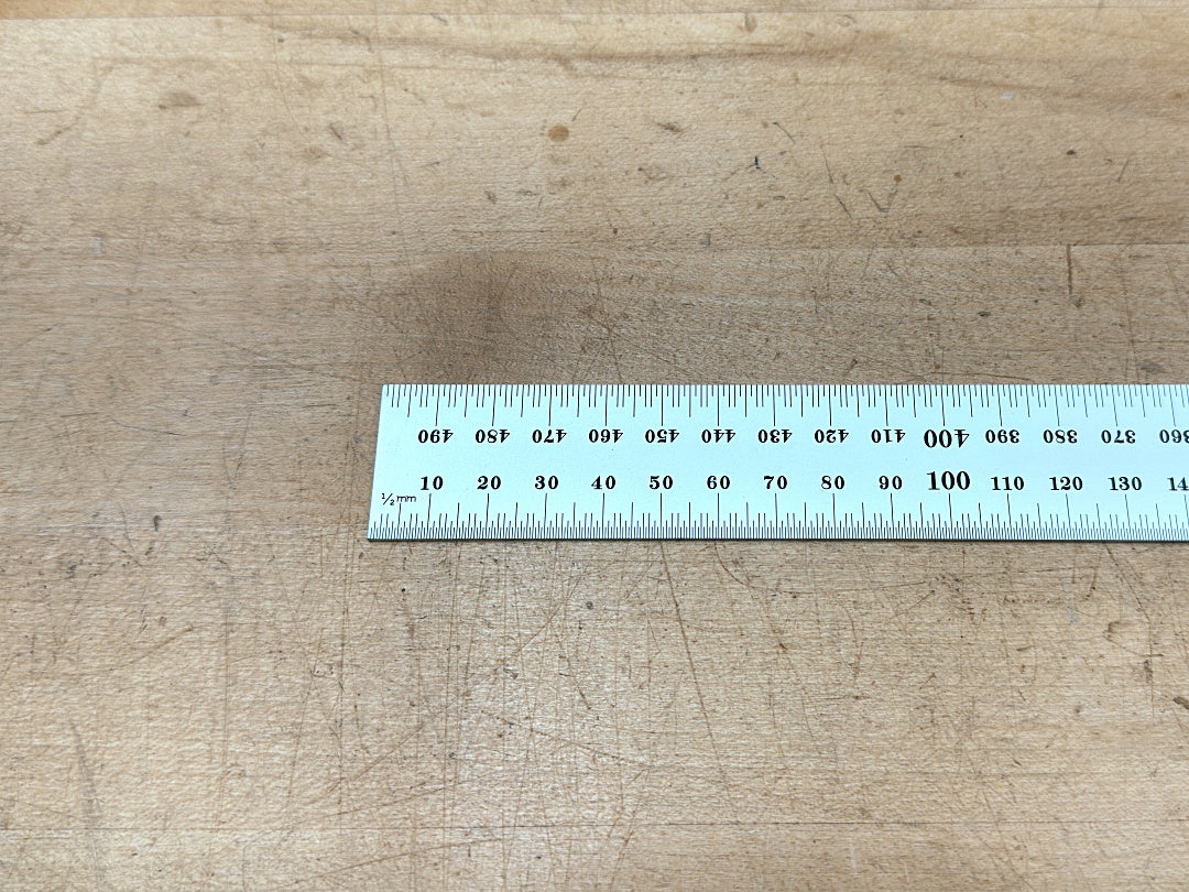 Starrett Steel Ruler: 500mm