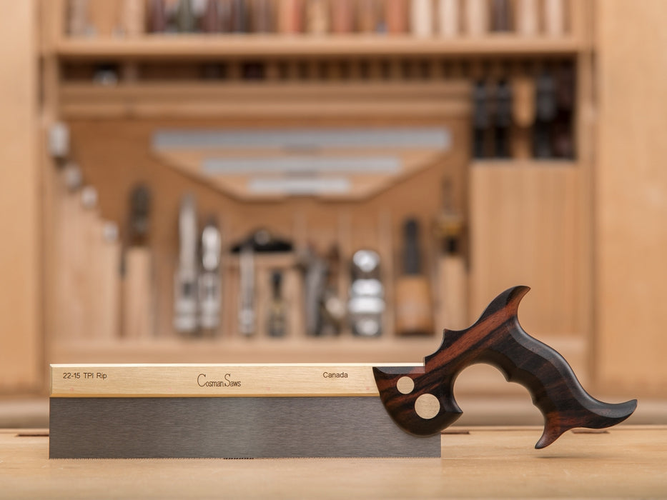 Rob Cosman's Limited Edition Dovetail Saw Macassar Ebony
