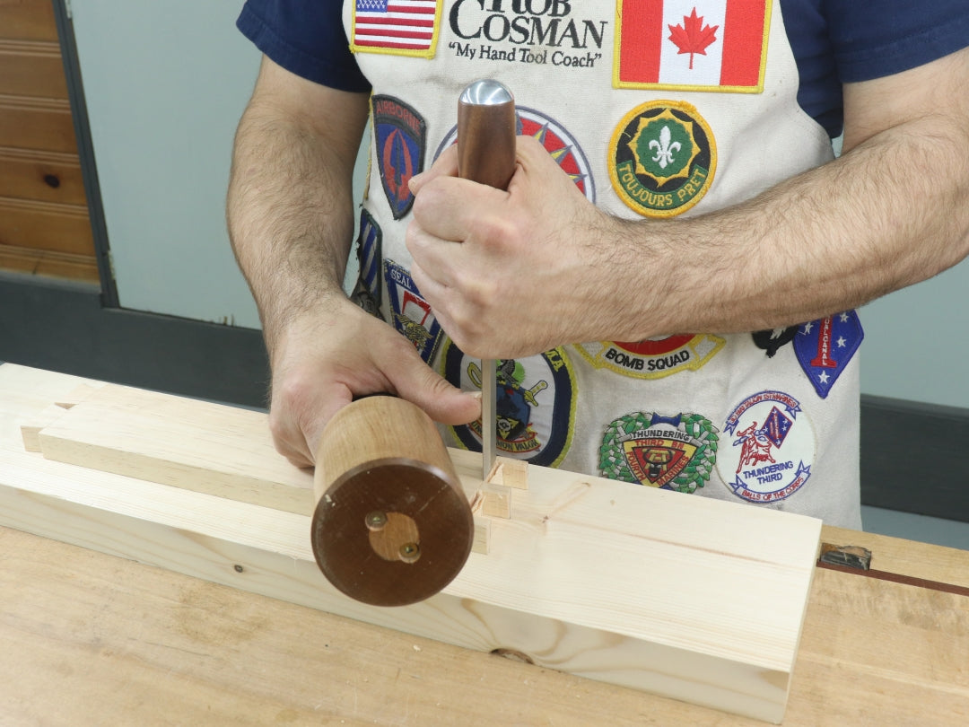 Rob Cosman's IBC Bench Chisels in use