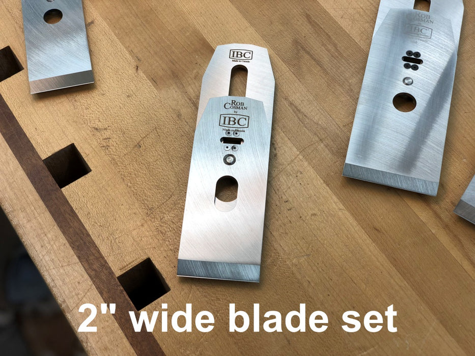 IBC/Rob Cosman Revival Plane Blade Set (2 inches)