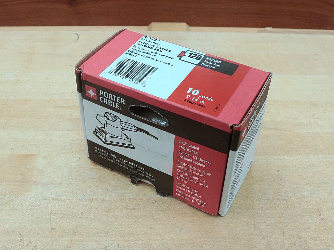 thumbnail image 2 of Oakey Between Coats Finishing Sandpaper Roll – 120 Grit Fine, 5m X Grey – Professional Grade 2 of 4