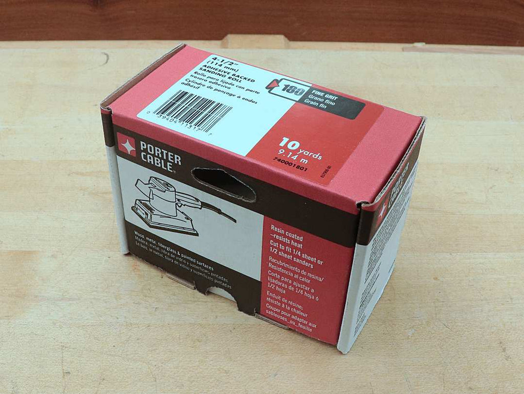 Adhesive backed Sandpaper Roll 180 grit