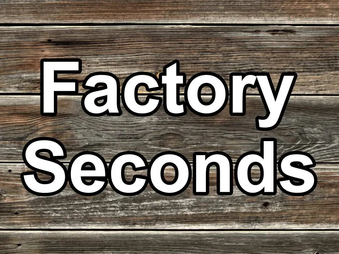 Factory Seconds