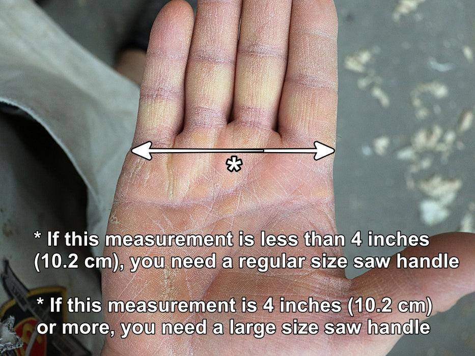 Hand Saw Sizing guide