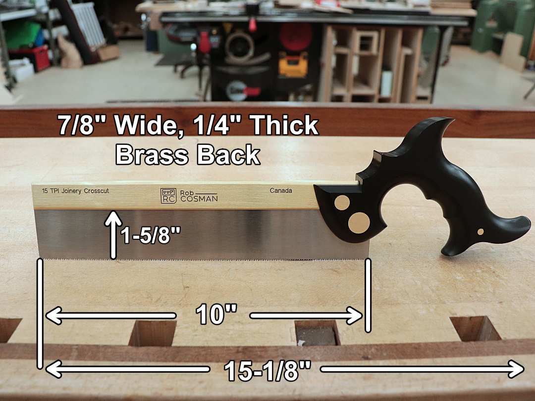 Ron Cosman's Joinery Crosscut Saw