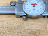 Starrett Decimal Inch Dial Caliper: 6 inch