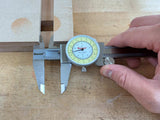 Starrett Fractional and Decimal Inch Dial Calipers:6 inch