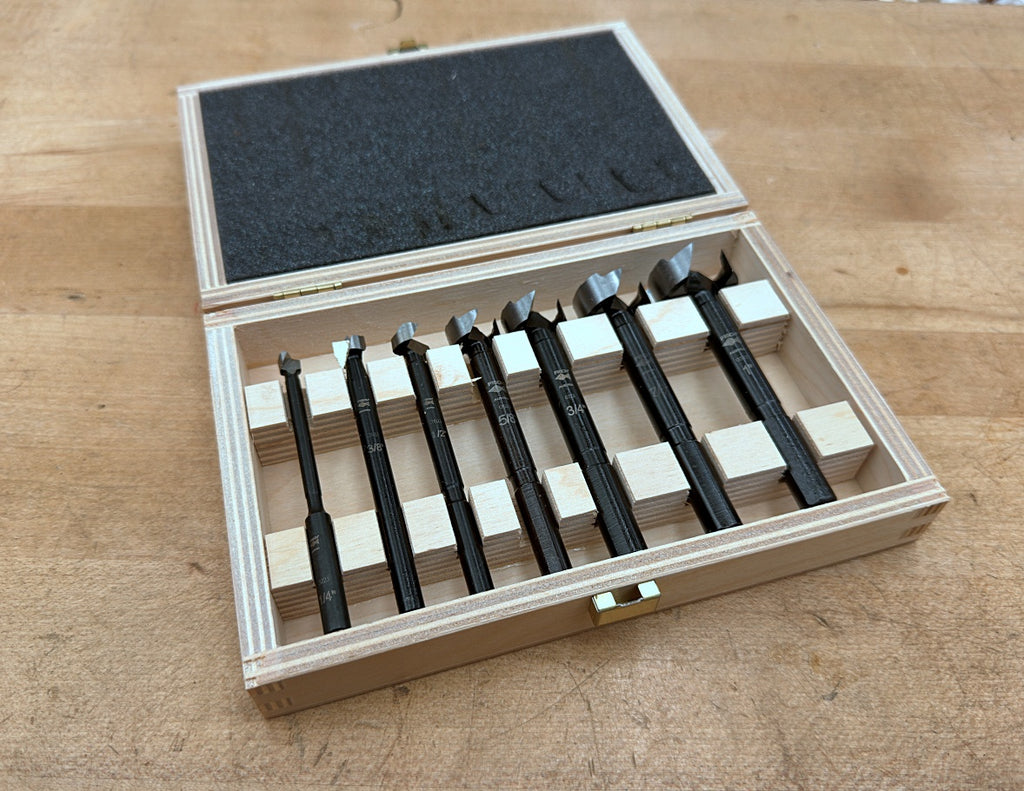 Fisch Black Shark Forstner Bits: 7-piece set — RobCosman.com