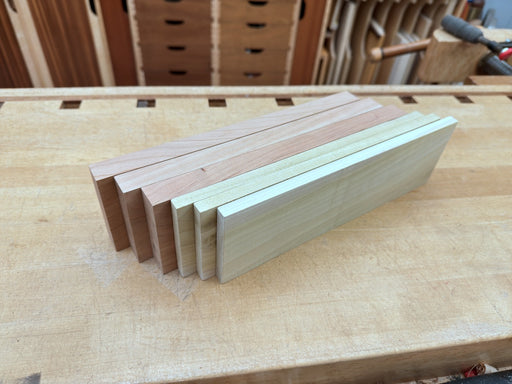 Dovetail Practice Wood: Half-blind