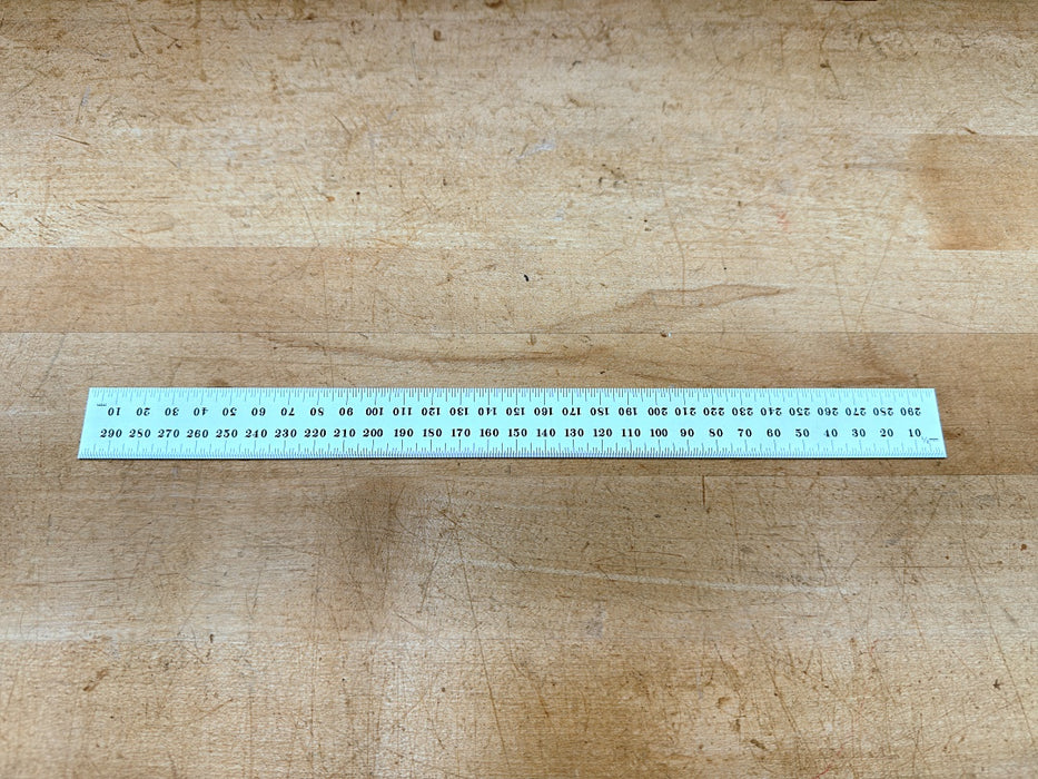 Starrett Steel Ruler: 300mm