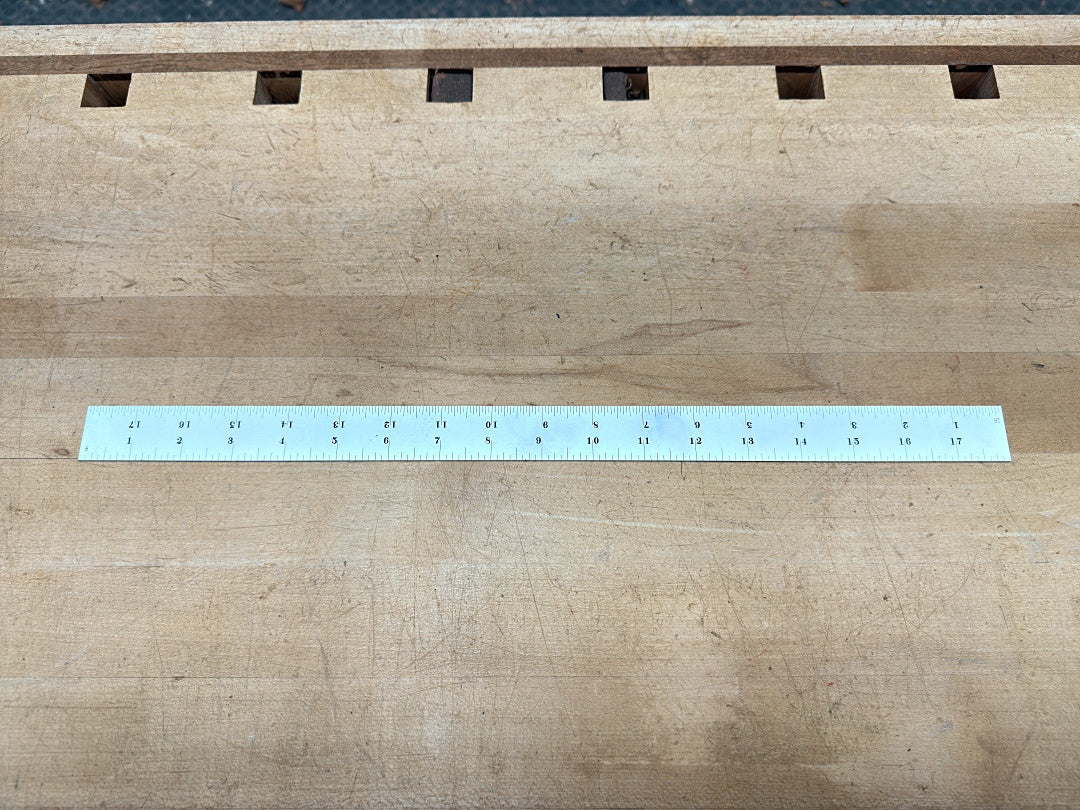 Starrett Steel Ruler: 18 inch
