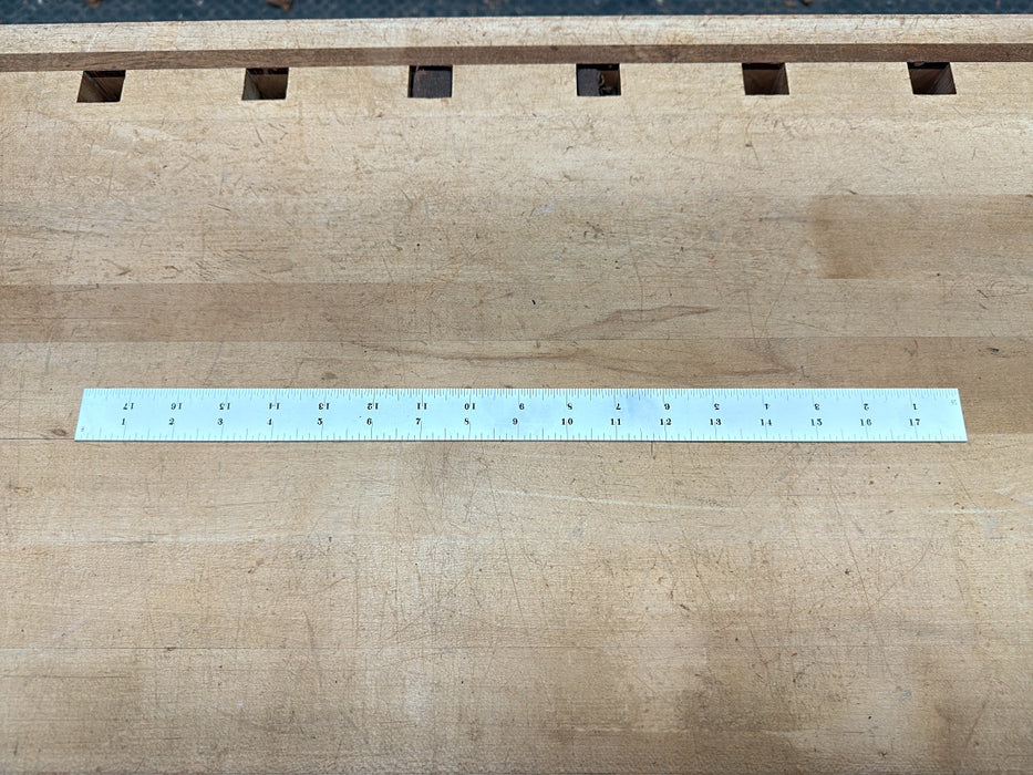 Starrett Steel Ruler: 18 inch