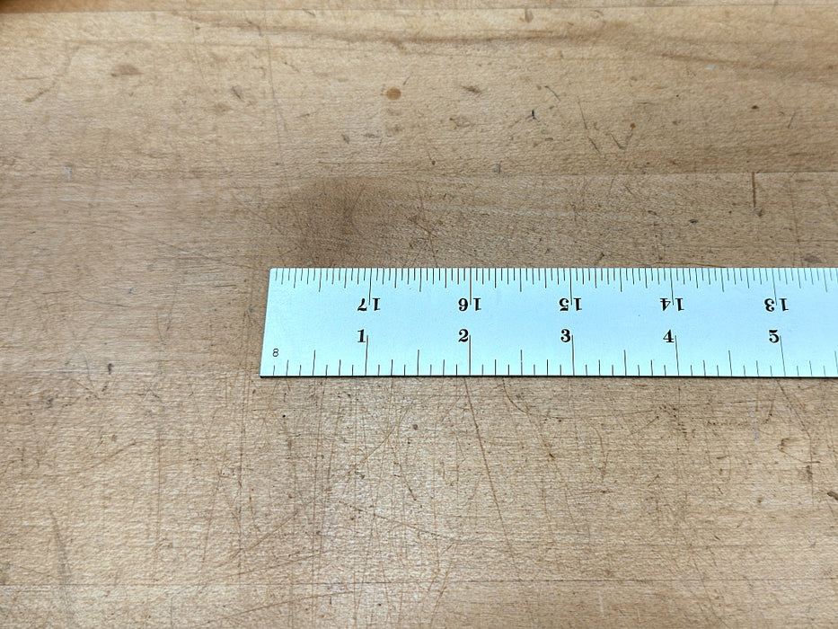 Starrett Steel Ruler: 18 inch