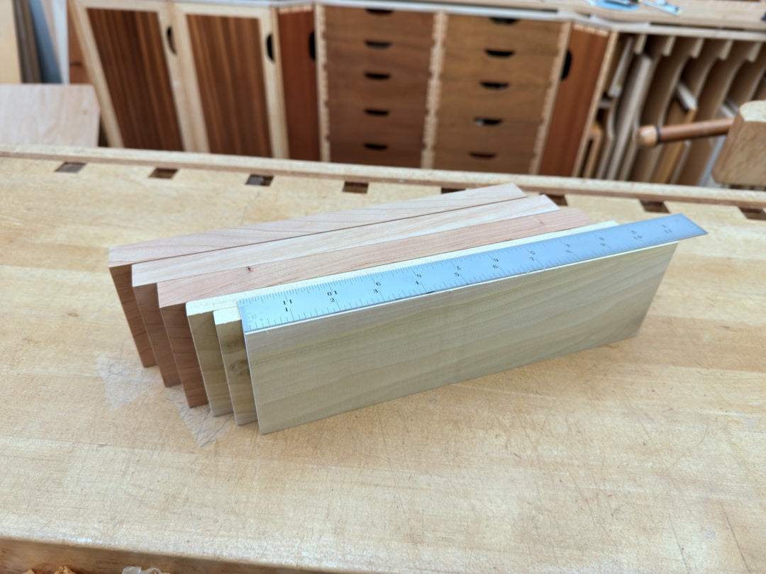 Dovetail Practice Wood: Half-blind