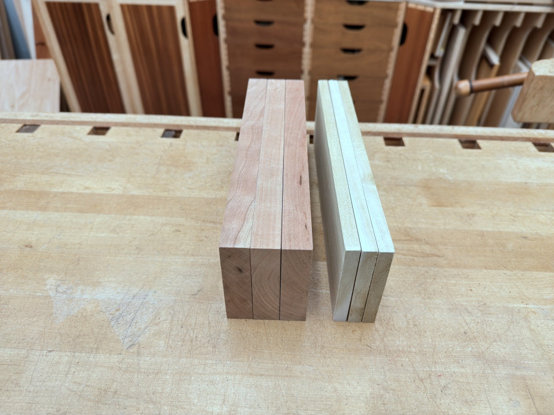 Dovetail Practice Wood: Half-blind
