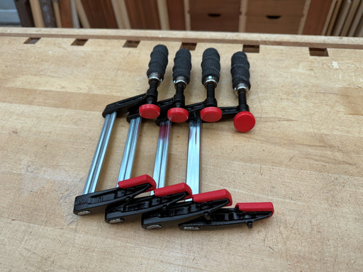 Bessey Tradesnab 4-inch clamps set of four