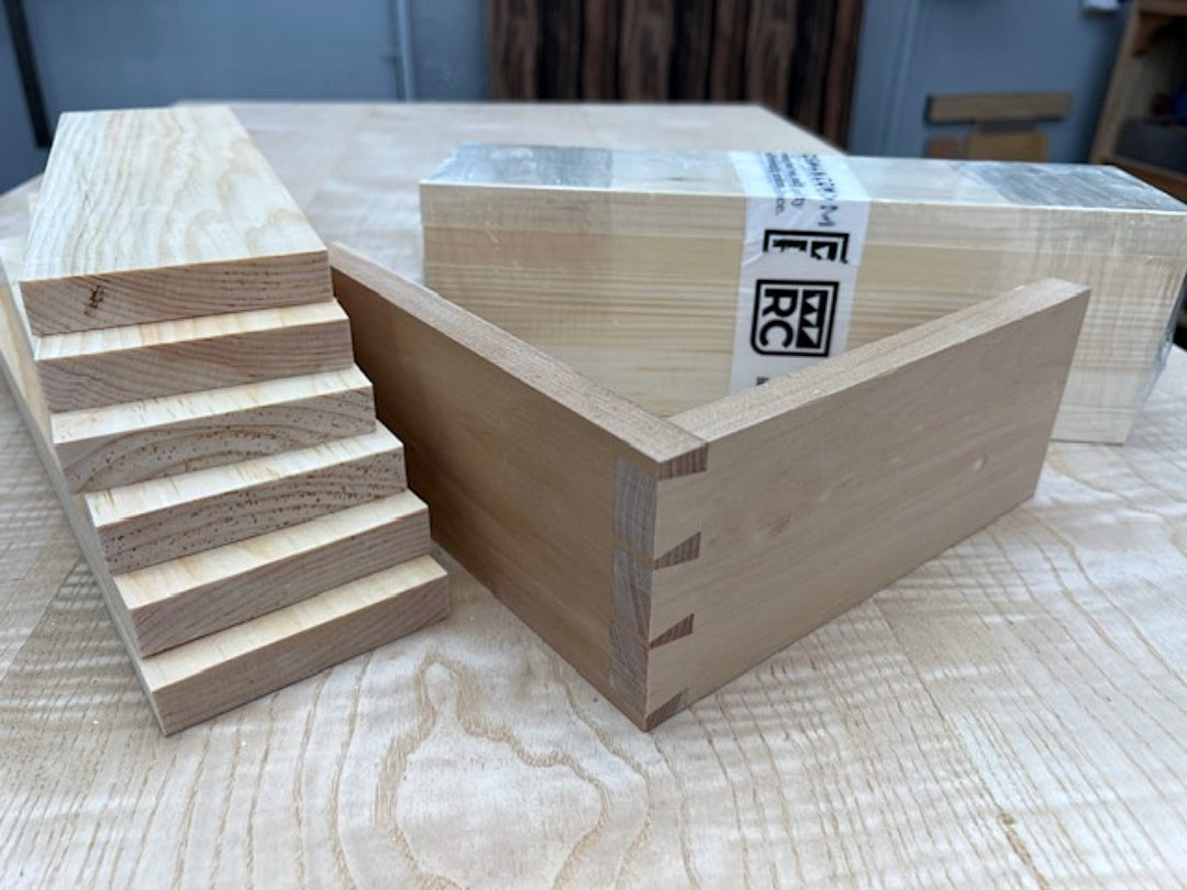 Dovetail Practice wood through