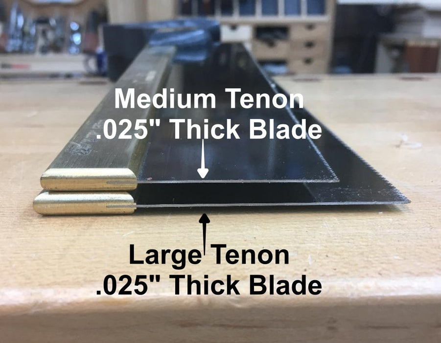 Medium Tenon verse Large tenon saw