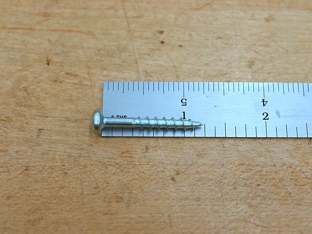 Robertson Panhead Screw 1-1/4 inch 
