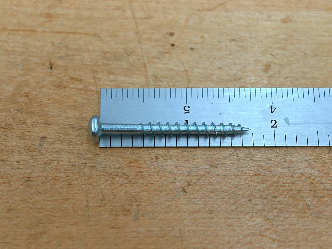 Robertson Panhead Screws 1-3/4 inch