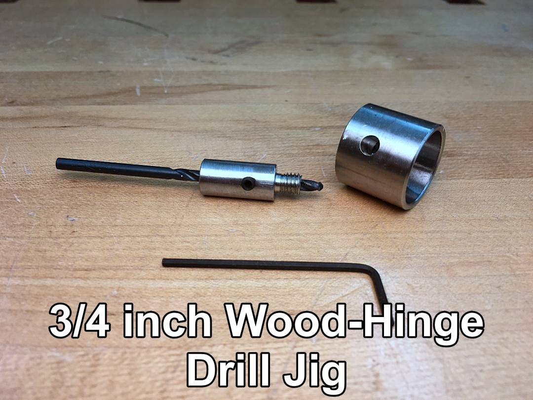 3/4 inch Wood-Hinge Drill Jig