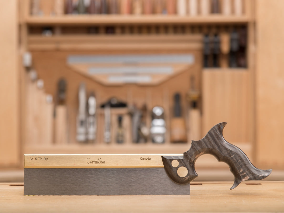 Rob Cosman's Limited Edition Dovetail Saw  Maple Resin, Black