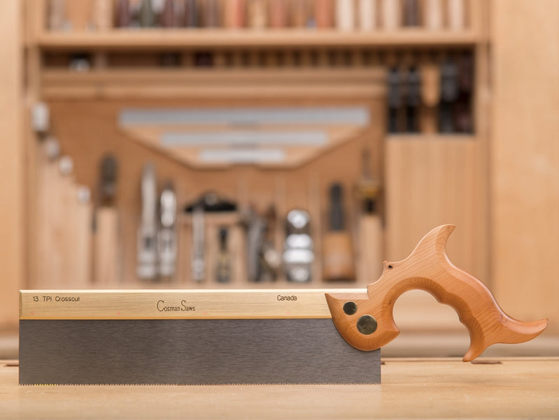 Limited Edition Bench Crosscut Saw (Pacific Yew) | RobCosman.com