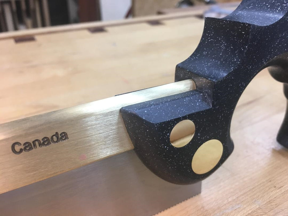 Rob Cosman's Ebony Saw handle