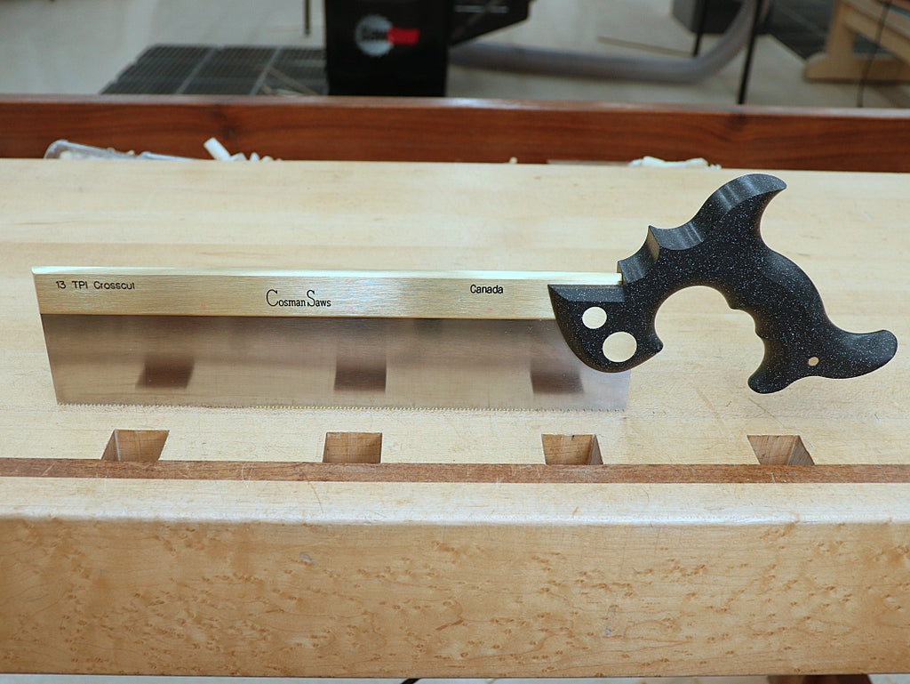 Rob Cosman's Bench Crosscut Saw (Ebony Handle) | RobCosman.com