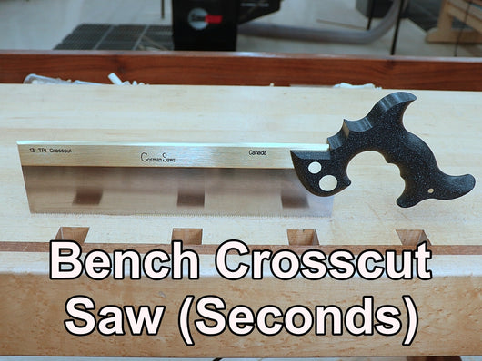 Rob Cosman's Professional Bench Crosscut Saw Second