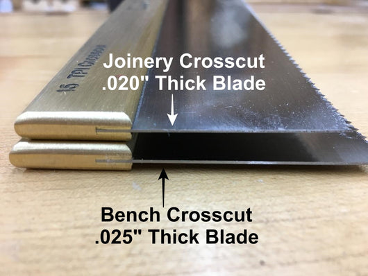 Bench & Joinery Crosscut saw Comparison