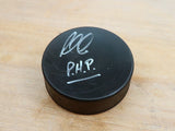 Hockey puck Rob Cosman signature side