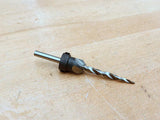 Tapered HSS drill bit with countersink head
