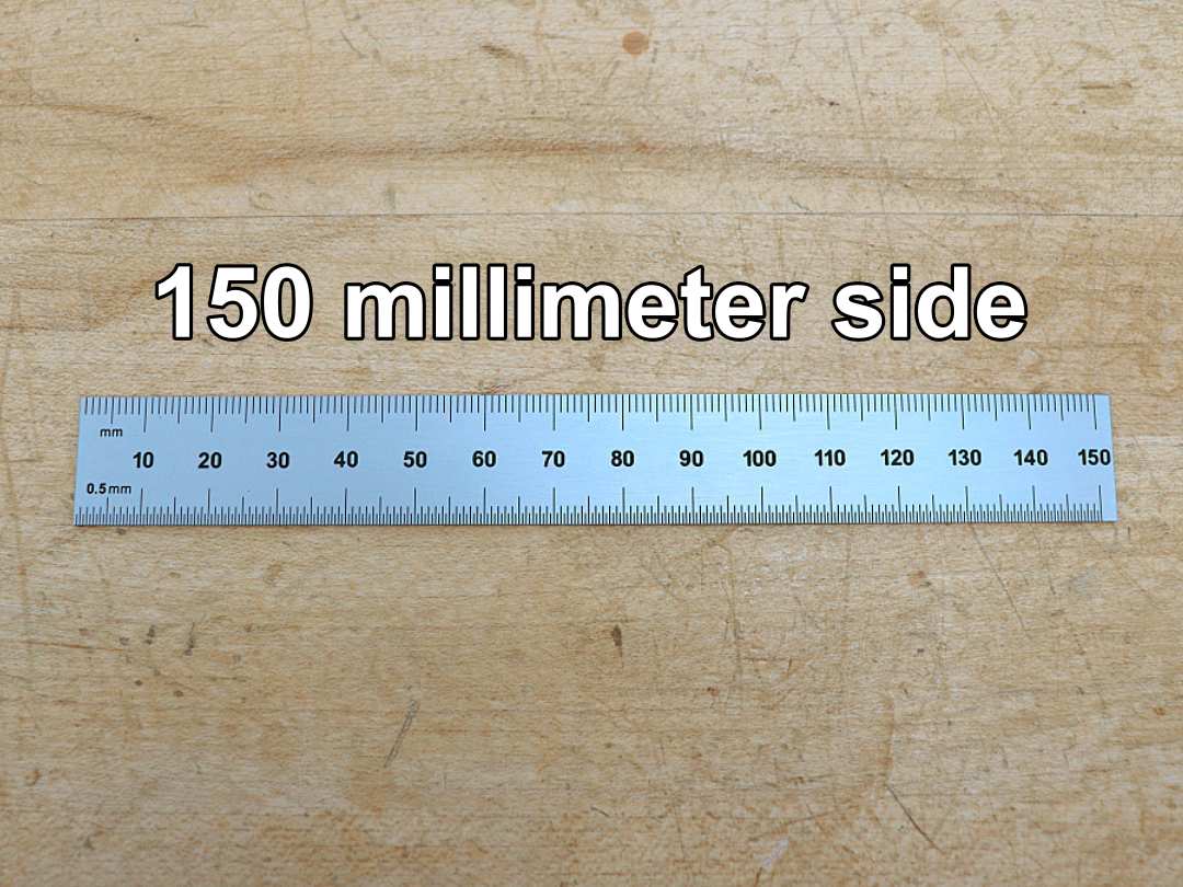 PEC Ruler: 150mm / 6 inch