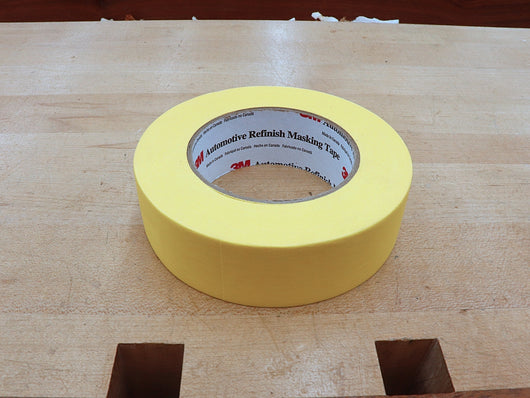 3M 06654 Automotive Refinish Masking Tape, 36 Mm X 55 M 24 Per Case 3M 06654 Automotive Refinish Masking Tape, 36 Mm X 55 M 24 Per Case