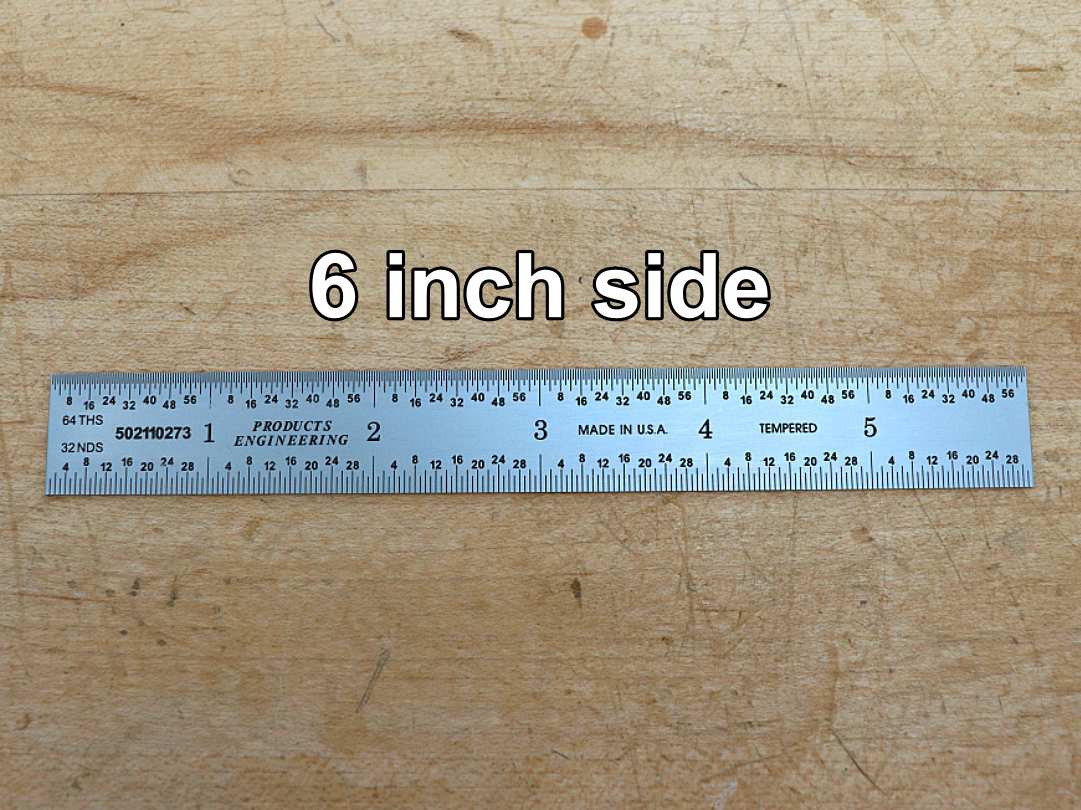 PEC 150mm / 6 inch rule