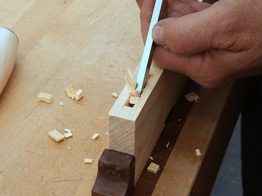 Using an IBC Mortise chisel