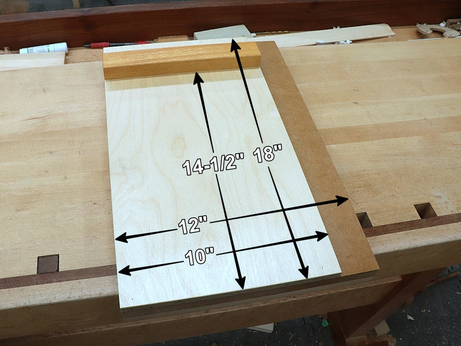 Rob Cosman's Shooting Board: 18 inches