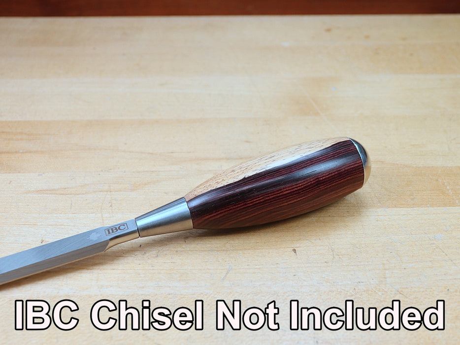 Chiselhandle: Kingwood with sapwood