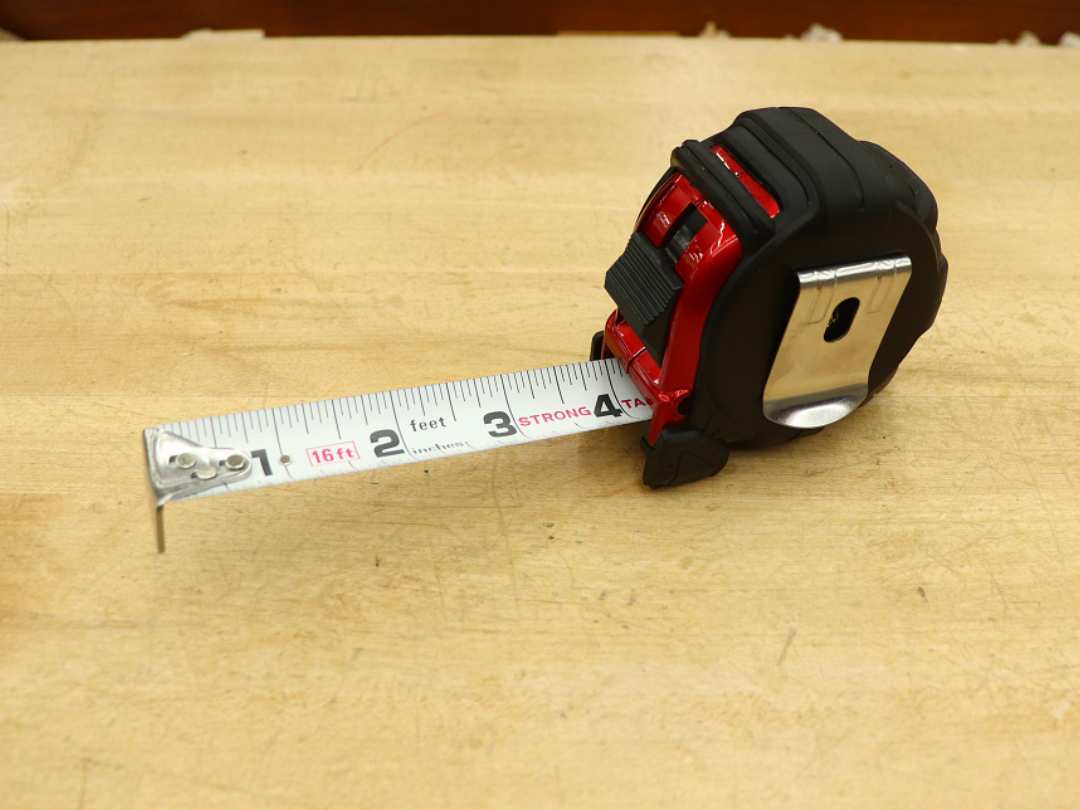 Tajima G-6BW Standard Scale 6 Foot X 1/2 Inch Tape Measure